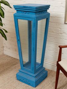 Blue French Vintage Pedestal