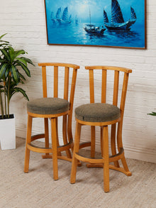 Wood Bar Stool