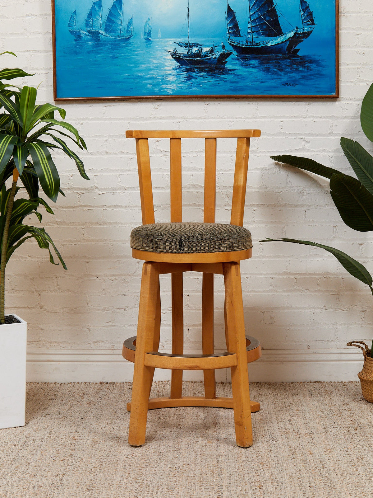 Wood Bar Stool