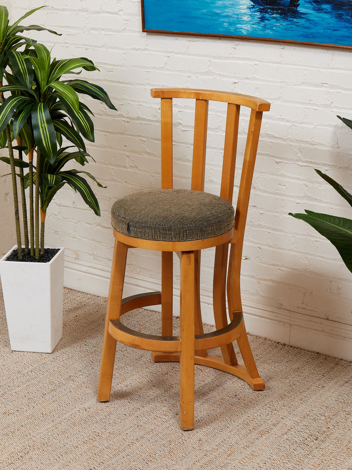 Wood Bar Stool