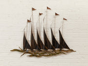 Curtis Jere Unsigned Vintage Sailboats
