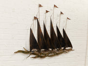 Curtis Jere Unsigned Vintage Sailboats