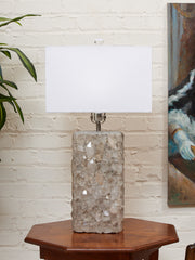 Crystal lamp by Kari Jeanne Lobdell