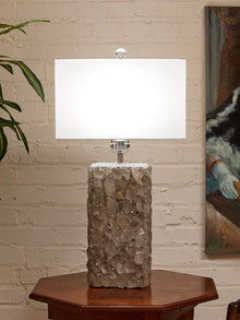 Crystal lamp by Kari Jeanne Lobdell