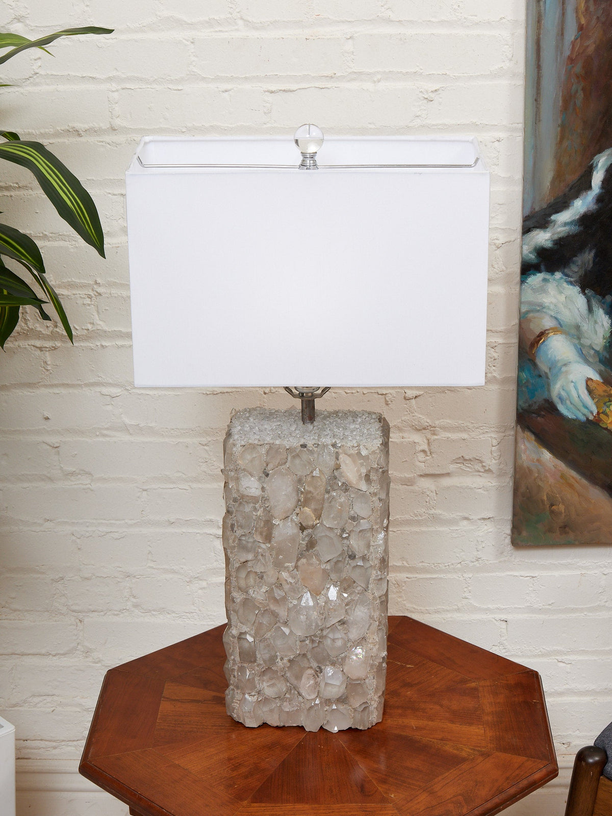 Crystal lamp by Kari Jeanne Lobdell