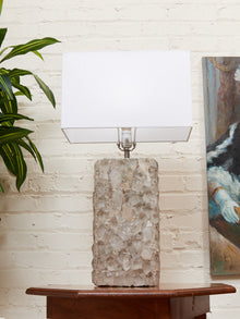 Crystal lamp by Kari Jeanne Lobdell