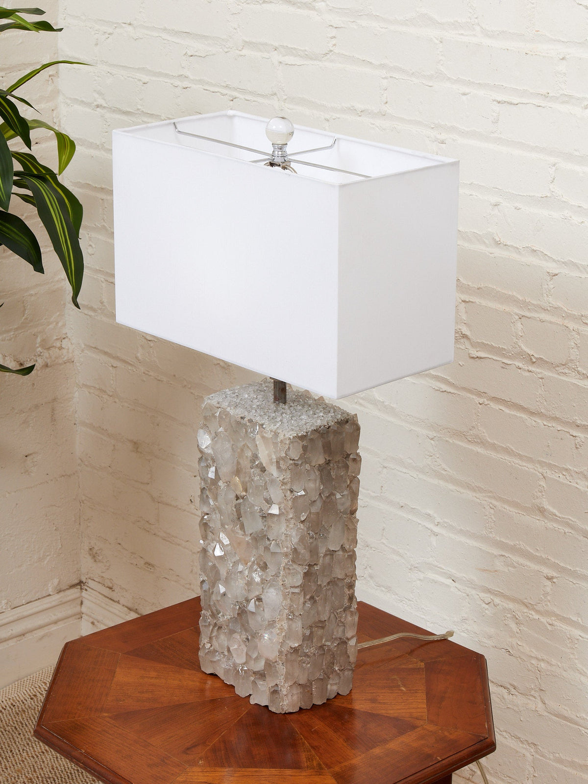 Crystal lamp by Kari Jeanne Lobdell