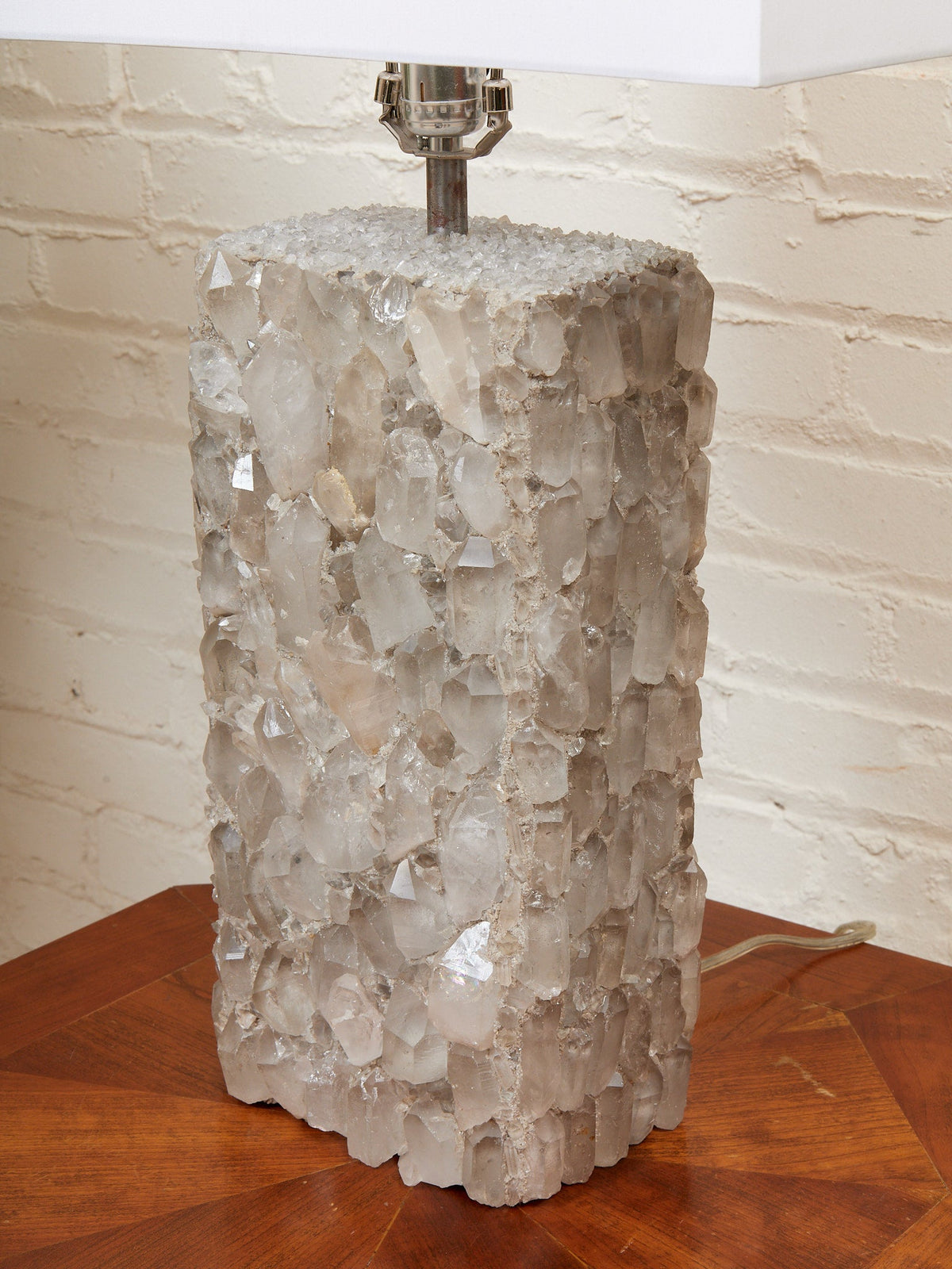 Crystal lamp by Kari Jeanne Lobdell
