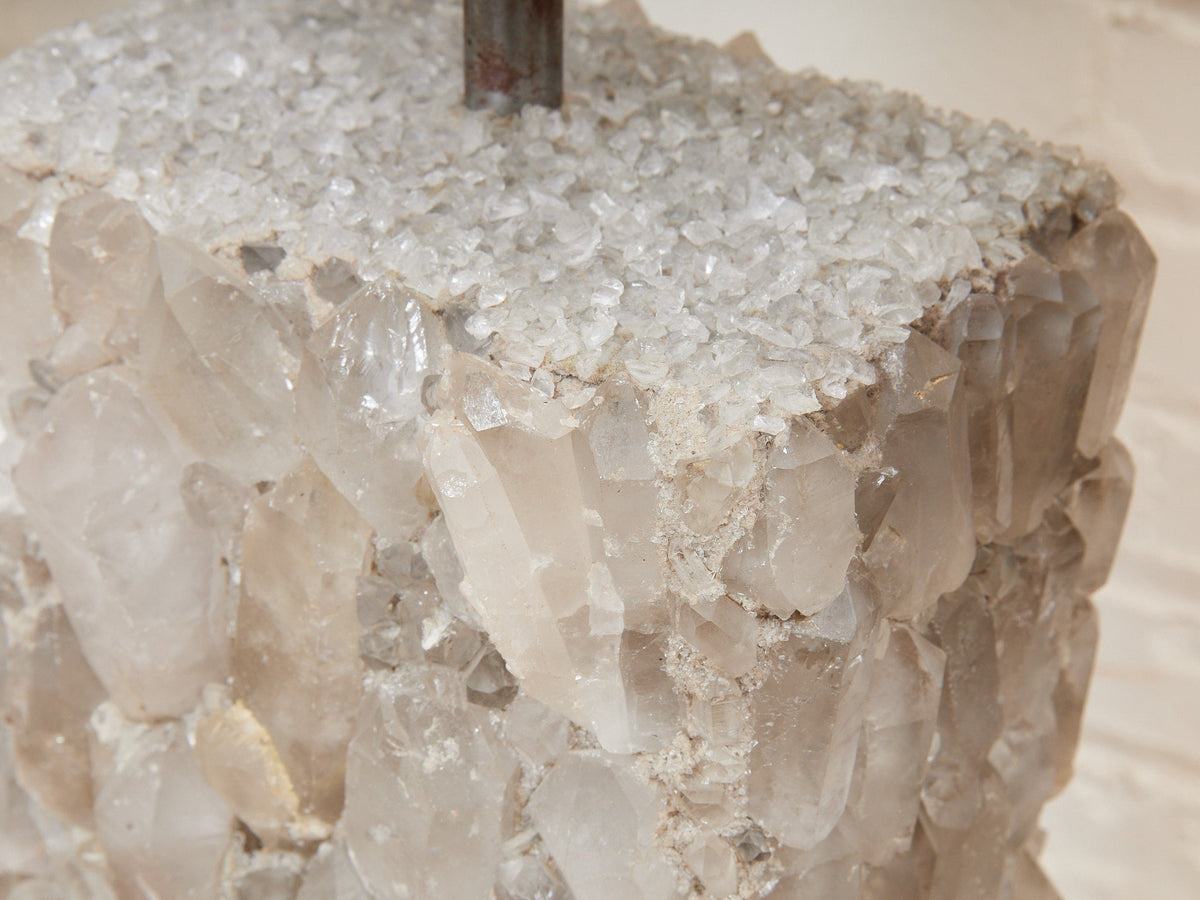 Crystal lamp by Kari Jeanne Lobdell