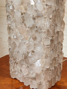Crystal lamp by Kari Jeanne Lobdell