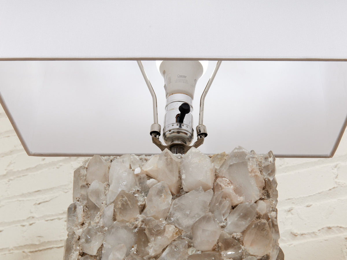Crystal lamp by Kari Jeanne Lobdell