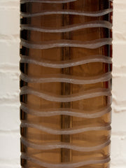 Orbit Lucite and Smoked Acrylic Table Lamp