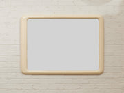Cream Modernist Italian Mirror