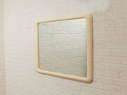 Cream Modernist Italian Mirror