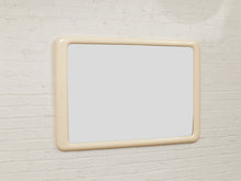 Cream Modernist Italian Mirror