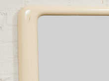 Cream Modernist Italian Mirror