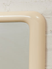 Cream Modernist Italian Mirror