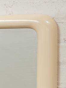 Cream Modernist Italian Mirror
