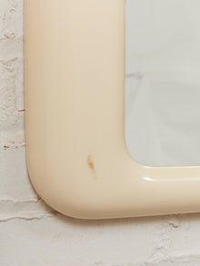 Cream Modernist Italian Mirror