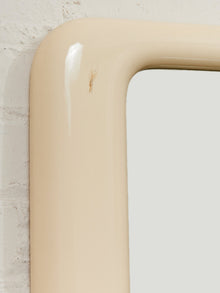 Cream Modernist Italian Mirror