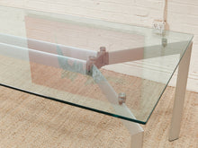 Seccose Mario Hasuike Italian Glass Dining Table with 6 chairs