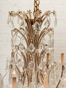 Maria Theresa Antique Crystal Large Chandelier