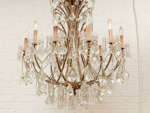 Maria Theresa Antique Crystal Large Chandelier