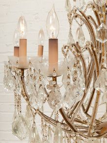 Maria Theresa Antique Crystal Large Chandelier