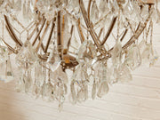 Maria Theresa Antique Crystal Large Chandelier