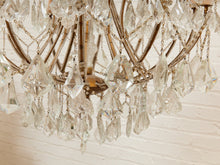 Maria Theresa Antique Crystal Large Chandelier