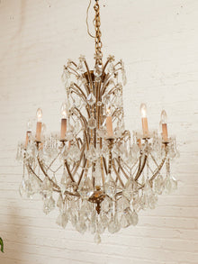 Maria Theresa Antique Crystal Large Chandelier