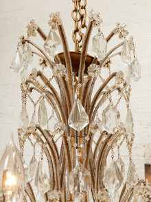 Maria Theresa Antique Crystal Large Chandelier
