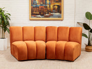 Two Piece Round Circle Sofa