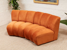 Two Piece Round Circle Sofa
