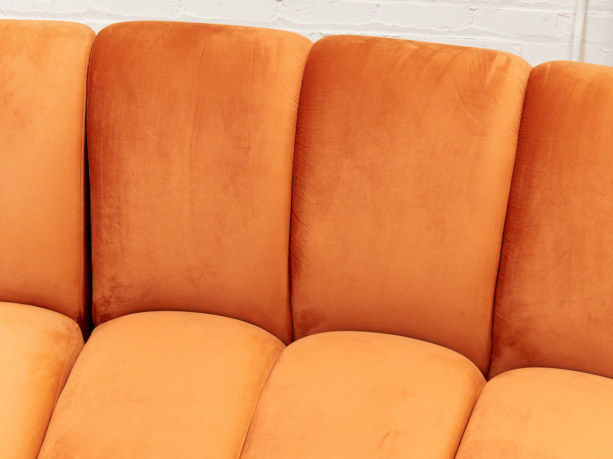 Two Piece Round Circle Sofa