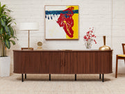 Tambour Door Credenza