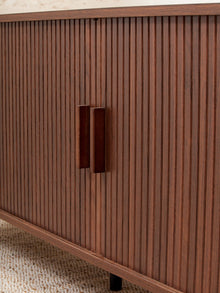 Tambour Door Credenza