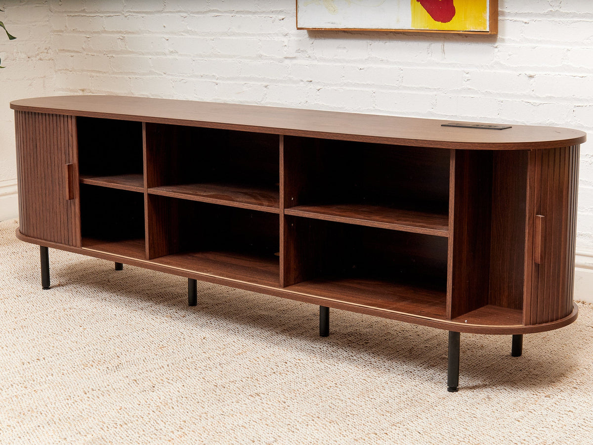 Tambour Door Credenza
