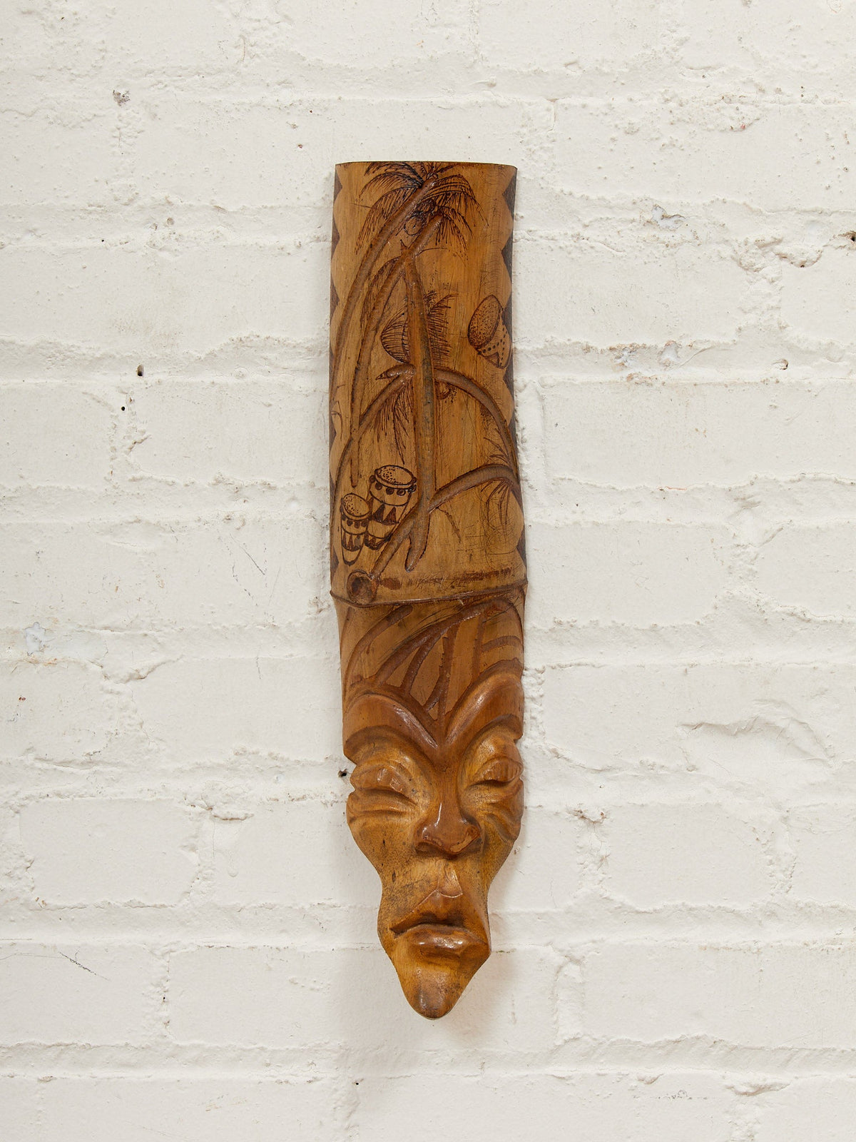 Carved Tiki Mask