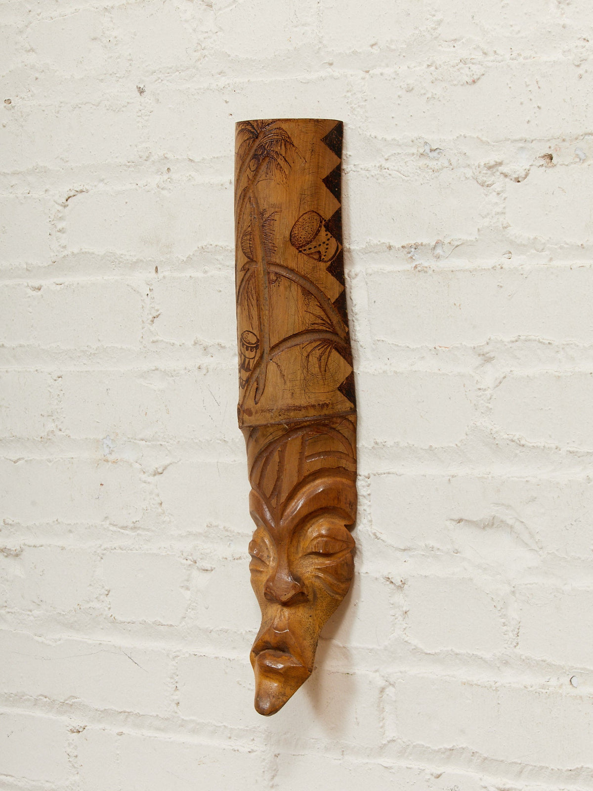 Carved Tiki Mask