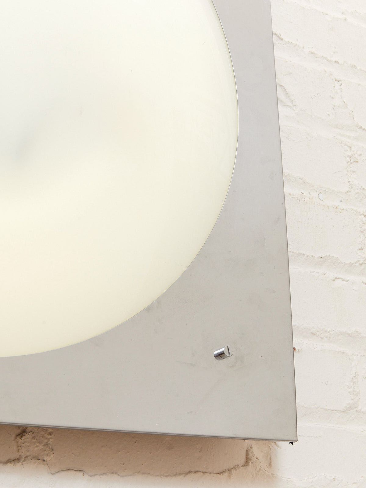 Vintage Mid-Century 1970s Chrome Lamp