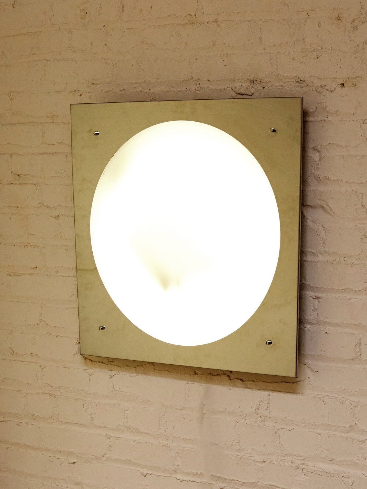 Vintage Mid-Century 1970s Chrome Lamp