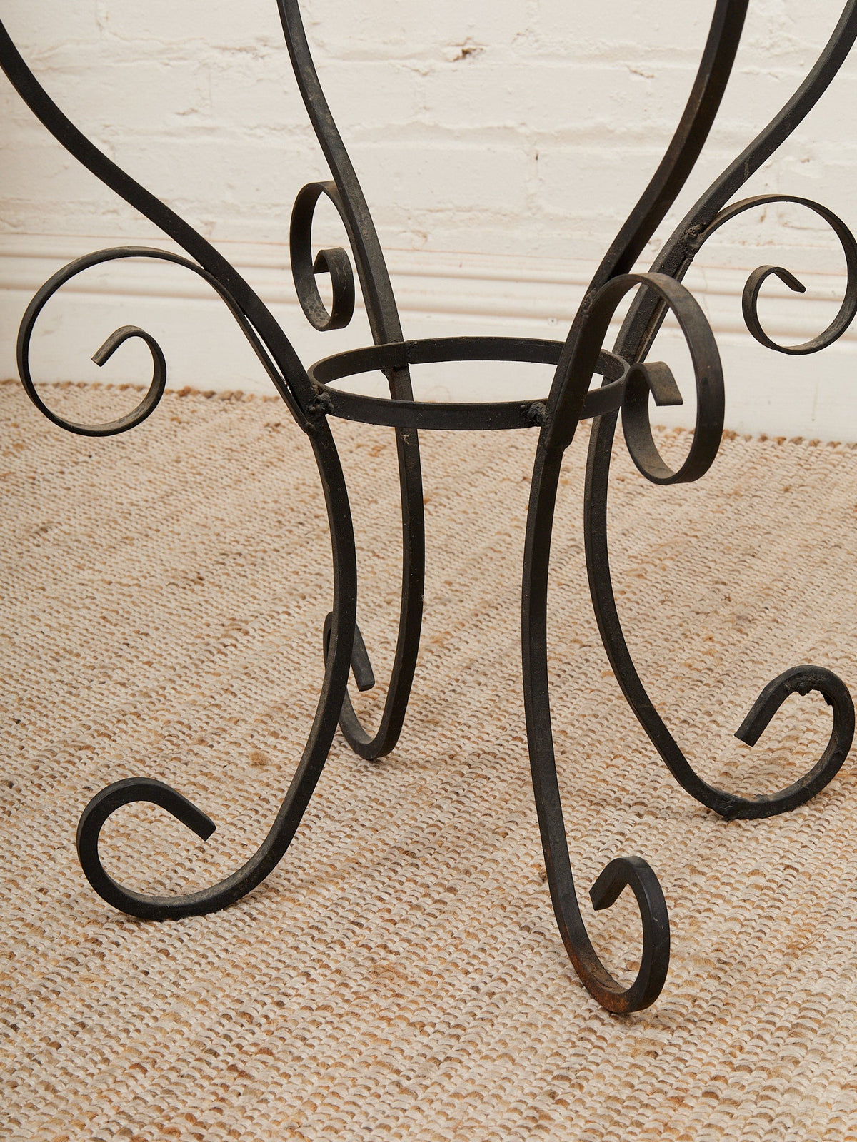 Black Wire Side Table