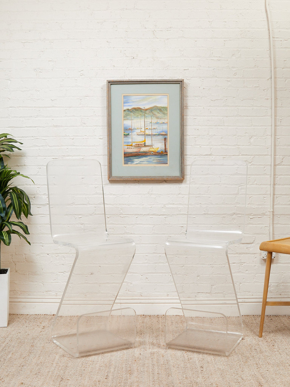 Acrylic as Found Bar Stools