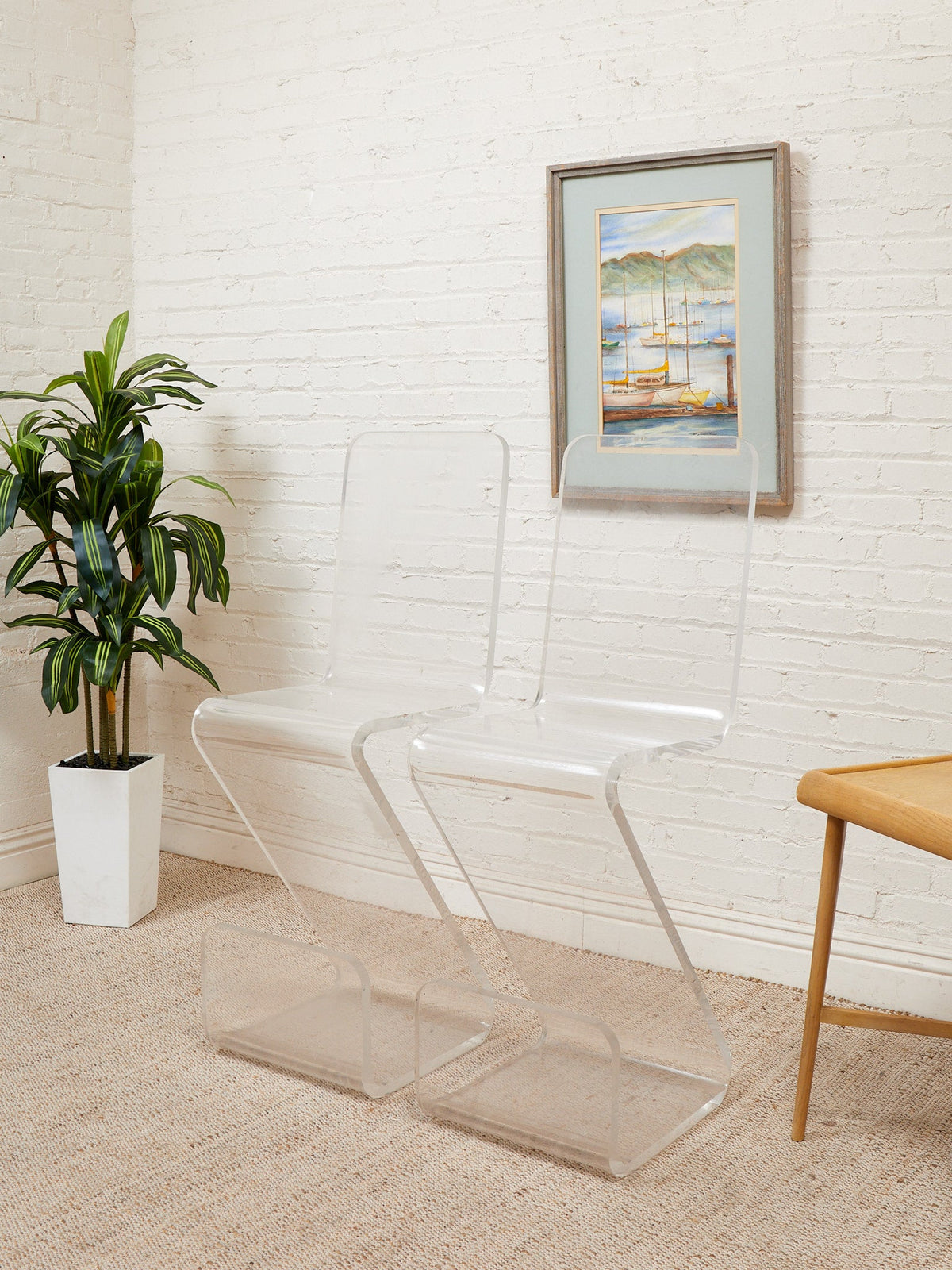Acrylic as Found Bar Stools
