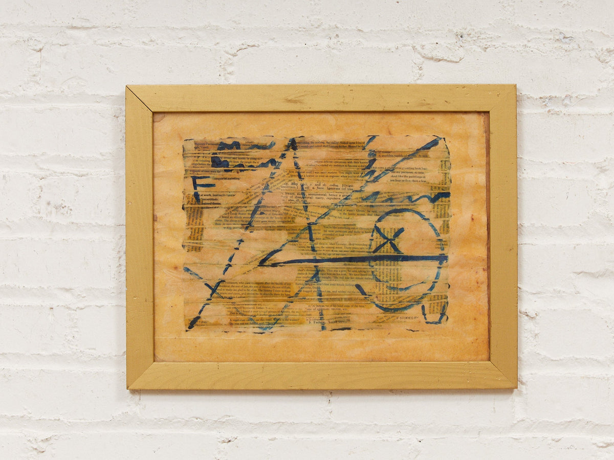 Diagram on Newsprint