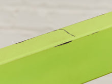 Lime Balance Geometric Freestanding Sculpture in Neon Green