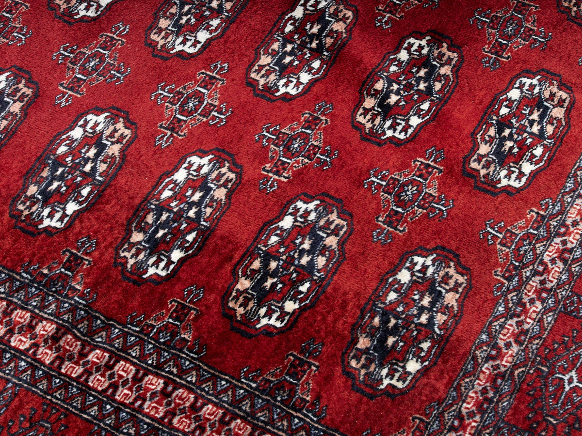 Vintage as Found Red Rug