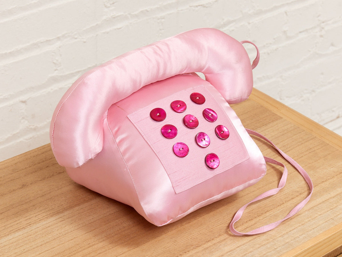 Pink Plush Phone