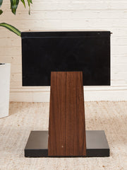 Black Atomic Filing Cabinet 1970s